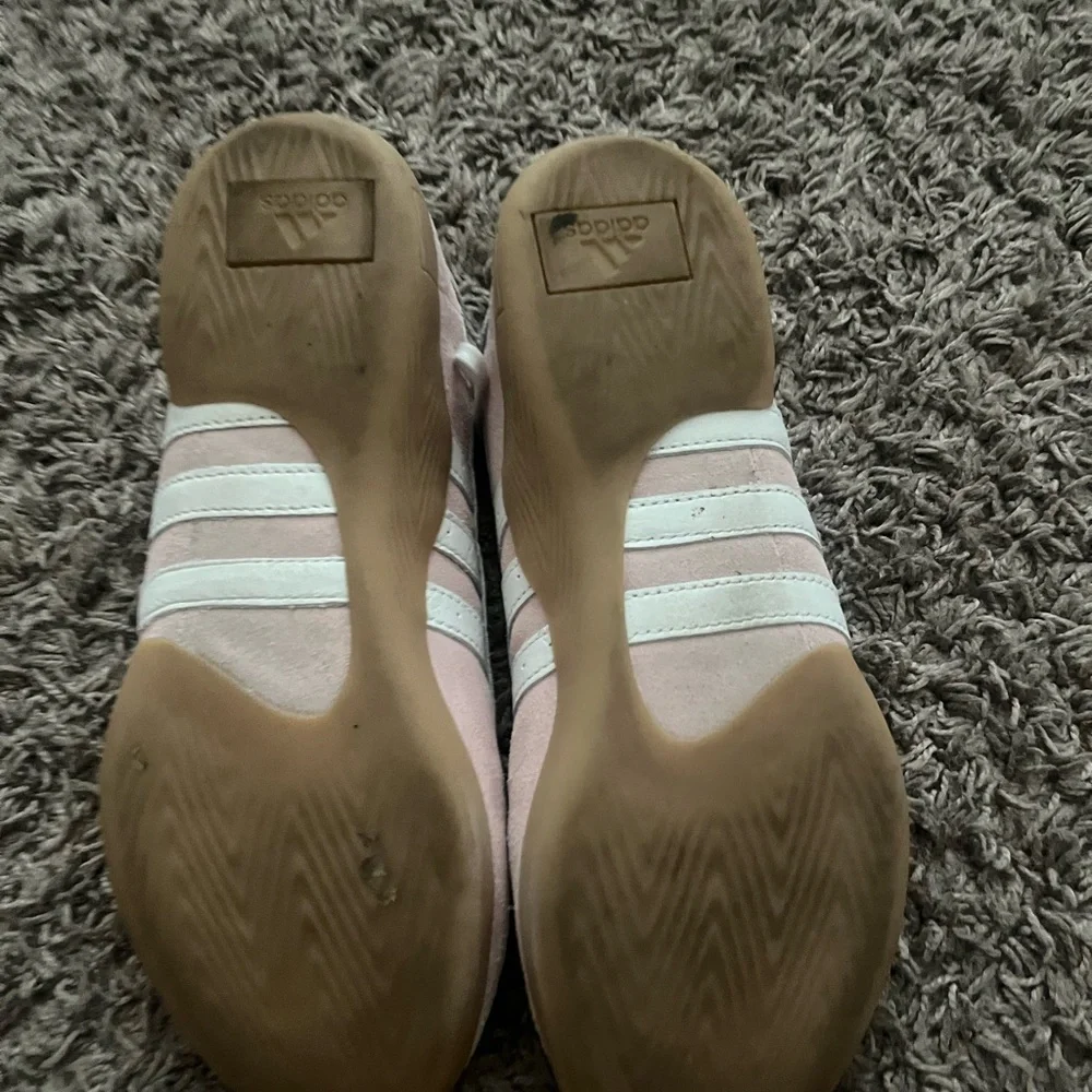 adidas Pink and White Ballet-Style Flats - Picture 7 of 8